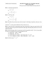 De dap an Toan7 HKI nam hoc 2010-2011