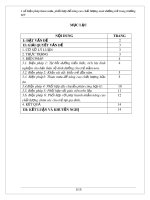 Một số biện pháp tham mưu, phối hợp để nâng cao chất lượng nuôi dưỡng trẻ trong trường mầm non