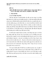 Một số biện pháp phát triển phong trào dạy bơi an toàn cho học sinh trong trường Tiểu học