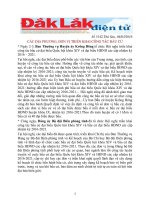 Các địa phương, đơn vị triển khai công tác bầu cử