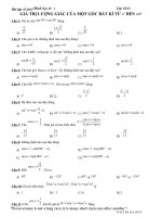 Chương II. §1. Giá trị lượng giác của một góc bất kì (từ 0° đến 180°)