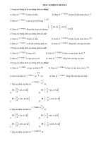 Ôn tập Chương I. Hàm số lượng giác và Phương trình lượng giác