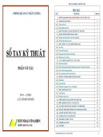 Sổ tay kỹ thuật - Phần vỏ tàu thủy