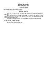 ĐỀ THI TV 4 KỲ I (VIẾT)