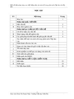 Một số biện pháp nâng cao chất lượng dạy văn miêu tả trong phân môn Tập làm văn lớp bốn