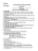 Giáo án Tuần 24 - Lớp 5