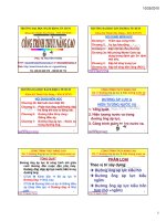 Bài giảng Công trình thủy nâng cao: Chương 7 - PGS.TS. Nguyễn Thống