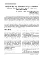 Viêm khớp mạn tính trong bệnh Behcet ở trẻ em có thể nhầm lẫn với viêm khớp tự phát thiếu niên: Báo cáo ca bệnh