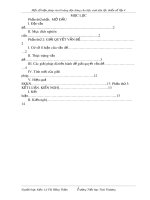 Một số biện pháp rèn kĩ năng đọc đúng cho học sinh dân tộc thiểu số lớp 4