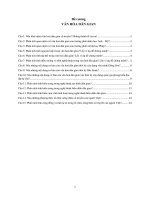 Đề cương môn Văn hóa dân gian