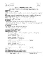 Bài 6-7: LT Biến đổi đơn giản biểu thức chứa căn thức bậc hai - Bài tập