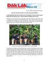 GÌN GIỮ MẠCH NGUỒN VĂN HÓA TRUYỀN THỐNG