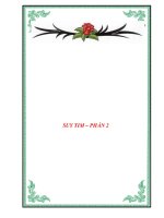 Suy tim - Phần 2 - Điều trị - Phòng bệnh