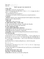 Giáo án toán 6 kì 2 soạn theo cv 3280 và cv 5512 mới nhất