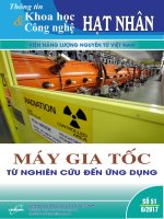 Tạp chí Thông tin khoa học và công nghệ hạt nhân: Số 51/2017