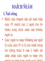 Bài giảng Kỹ thuật số - Phần 9: Tìm hiểu về mạch đếm