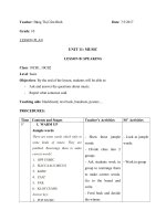 unit 12 music  tiếng anh 10  đặng thị cẩm bình  thư viện giáo án điện tử