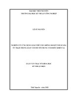 Nghiên cứu ứng dụng giao thức IEC 60870 5 104 kết nối scada từ trạm trung gian vân hồ tới trung tâm điều khiển xa 