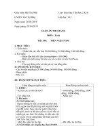 tiền việt nam  toán học 3  bùi thị nhã  thư viện giáo án điện tử