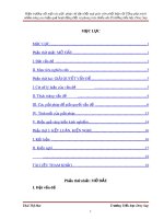 Hiệu trưởng với một vài giải pháp chỉ đạo Đội ngũ giáo viên phối hợp với Tổng phụ trách nhằm nâng cao hiệu quả hoạt động Đội và phong trào thiếu nhi ở trường Tiểu học Dray Sap