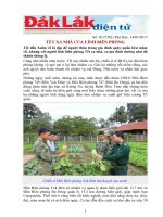 TẾT XA NHÀ CỦA LÍNH BIÊN PHÒNG