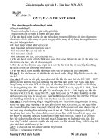 Giao an dạy thêm văn 8