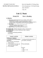 unit 12 music  tiếng anh 10  lê thị huyền dương  thư viện giáo án điện tử