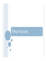 tầng ứng dụng  trường đại học giao thông vận tải tphcm