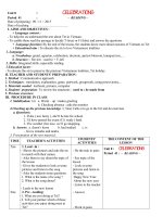 unit 8 celebrations  tiếng anh 11  trần xuân trường  thư viện giáo án điện tử