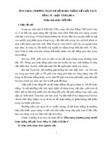 Ứng dụng phương pháp sơ đồ đoạn thẳng để giải toán tổng tỉ - hiệu tỉ ở lớp 4