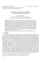 Thực trạng năng lực tư vấn tâm lí của giáo viên trung học cơ sở