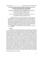 Ứng dụng kỹ thuật học máy trên dữ liệu mất cân bằng hỗ trợ dự đoán sớm khả năng thôi học của học sinh trung học phổ thông