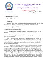 Kich ban to chuc ngay nha giao Viet Nam 2011