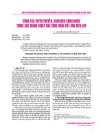 Công tác tuyên truyền, giáo dục công nhân trong các doanh nghiệp của Công đoàn Việt Nam hiện nay