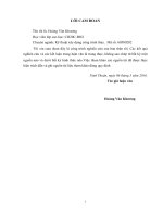 (Luận văn thạc sĩ) Nghiên cứu giải pháp an toàn hồ chứa sông Biêu khi lấy nước bổ sung từ hồ chứa Tân Giang