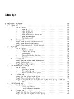 Tóm tắt lý thuyết, các dạng toán và bài tập toán 10 (tập 1 đại số 10)