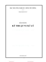 KỸ THUẬT VI XỬ LÝ( tác giả: PHẠM HOÀNG DUY)                                 - Nguồn: Internet