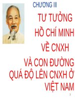 Bài giảng Tư tưởng Hồ Chí Minh: Chương 3 - Nguyễn Hải Ngọc