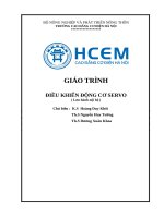 Giáo trình điều khiển động cơ servo 0