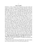 Thực trạng quản lý chất thải y tế tại bệnh viện đa khoa tỉnh Thanh Hóa và một số yếu tố có liên quan năm 2018 (Luận văn tốt nghiệp ngành Y tế công cộng)