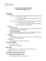 Luyen go ban phim nhanh voi Finger Break out