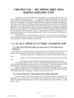 HỆ THỐNG ĐIỀU HOÀ  KHÔNG KHÍ KIỂU ƯỚT
                                 - Nguồn: Internet