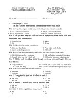 BÀI ÔN TẬP TIN HỌC LỚP 3, 4, 5 LẦN 3