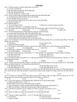 Trac nghiem on tap hk1-VL11