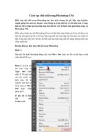 Tải Cách tạo chữ nổi trong Photoshop CS6 - Hướng dẫn tạo hiệu ứng chữ nổi trong Photoshop