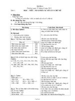 Giáo án tổng hợp Tuần số 1 - Lớp 3 năm 2011