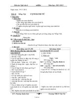 Giáo án môn Ngữ văn Lớp 6 - Tiết 42 đến 50 - Năm học 2011-2012 - Trương Xuân Sơn