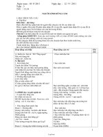 Giáo án Tập đọc 3 tuần 5 đến 9