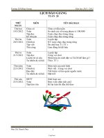 Giáo án Lớp 3 Tuần 28 - Sáng - Trường TH Hùng Vương