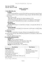 Giáo án Lớp 3 - Tuần 14 - Năm học 2006-2007 - Nguyễn Thị Bích Thủy